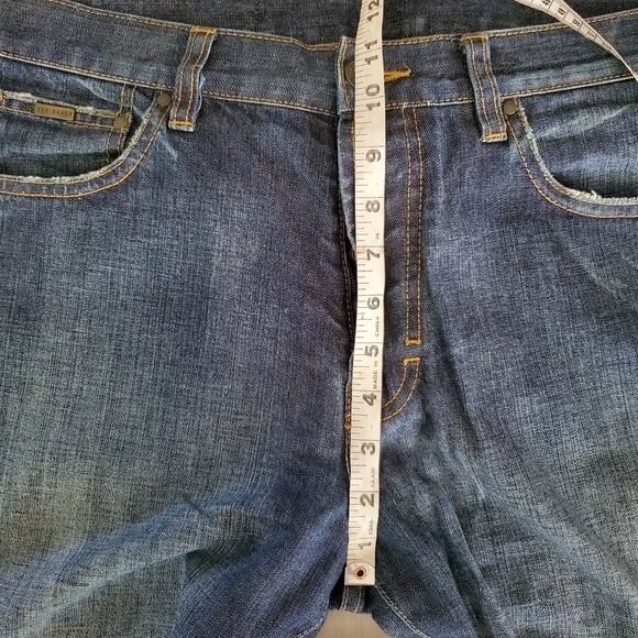 Ted Baker Vintage Y2K 100% Cotton Button Fly Relaxed Straight Leg Denim Jeans 34 - Picture 14 of 16
